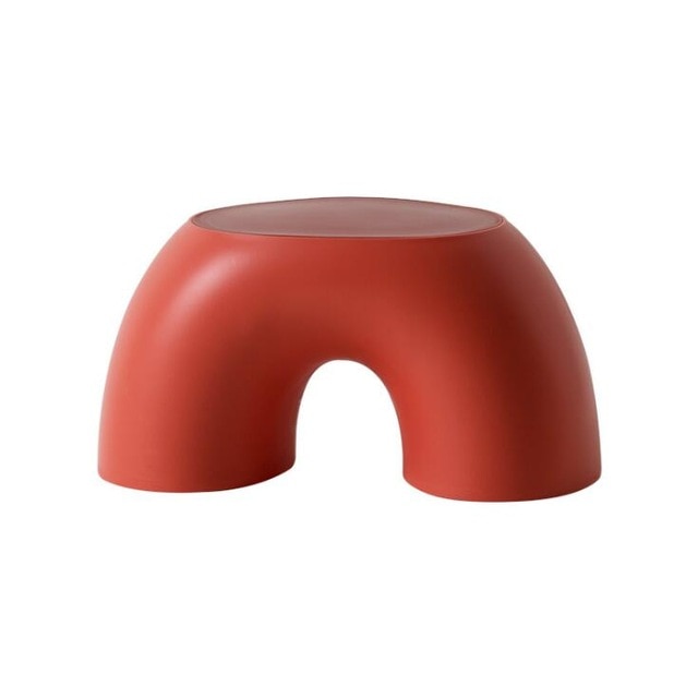 Playful Plastic Rainbow Stool 0