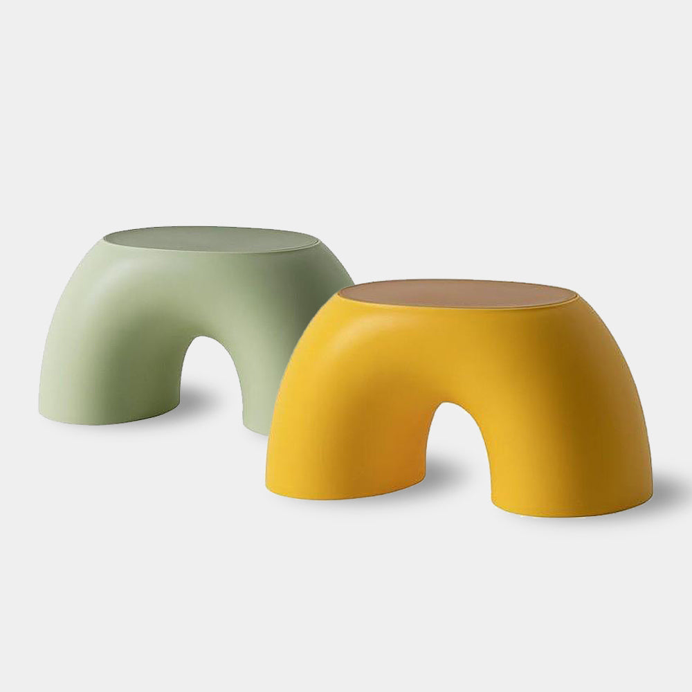 Playful Plastic Rainbow Stool 1