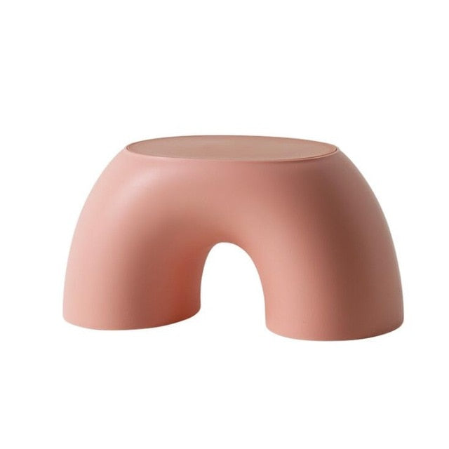 Playful Plastic Rainbow Stool 8
