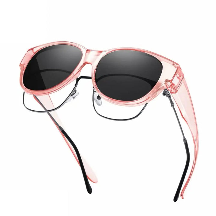 Cat-Eye Clip-On Sunglasses