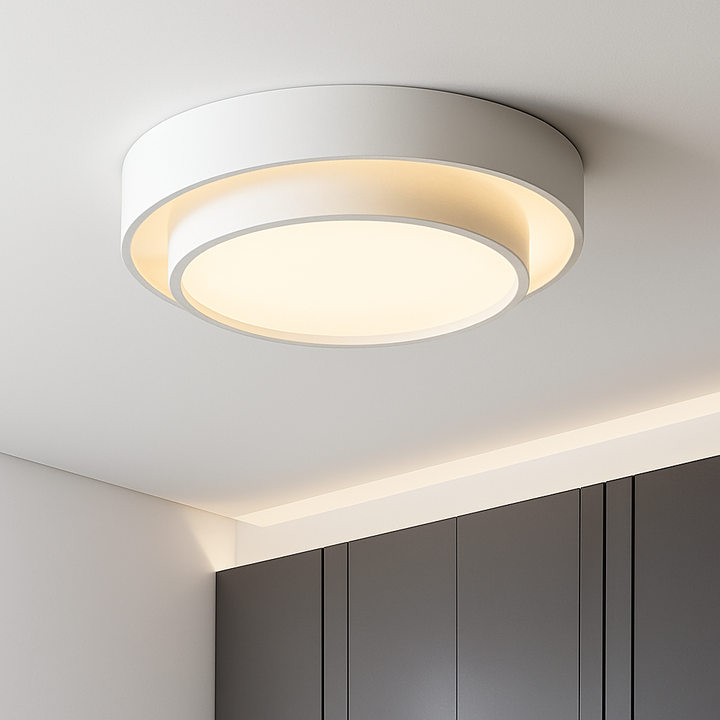 Polished Chrome Flush Mount Ceiling Light 0