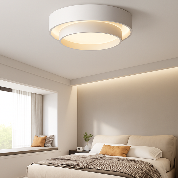 Polished Chrome Flush Mount Ceiling Light 1