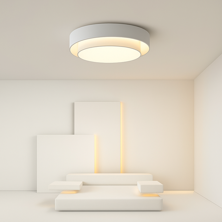 Polished Chrome Flush Mount Ceiling Light 2