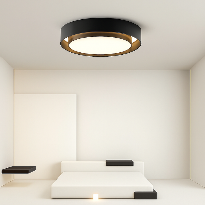 Polished Chrome Flush Mount Ceiling Light 3