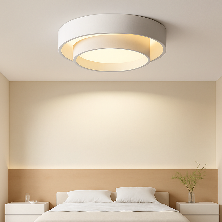 Polished Chrome Flush Mount Ceiling Light 4