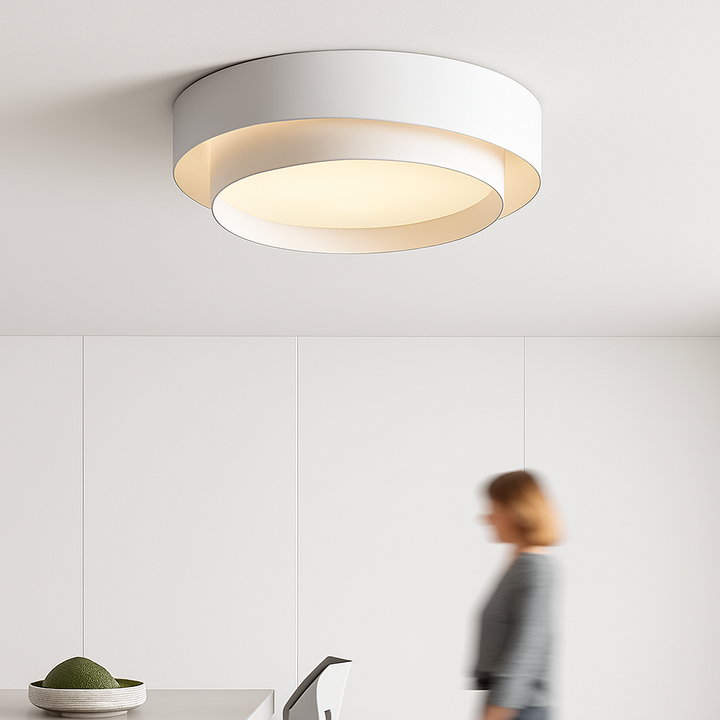 Polished Chrome Flush Mount Ceiling Light 5