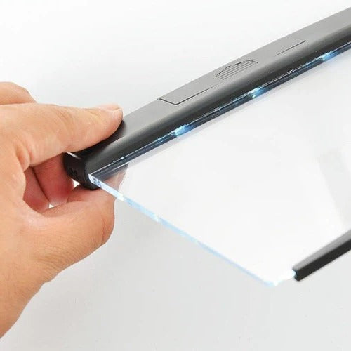 Clip-On LED Book Light size reference