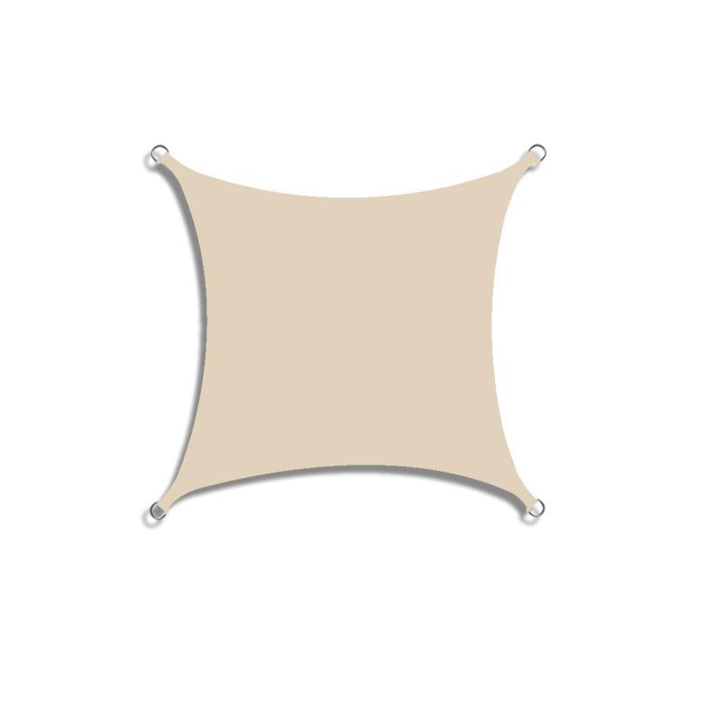 Custom Shape Outdoor Sun Sail front view
