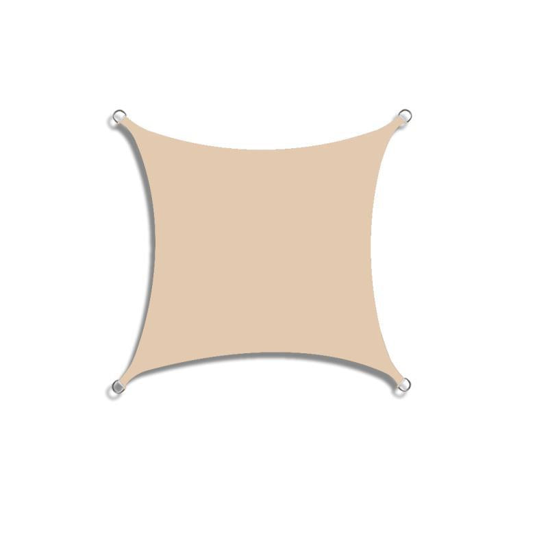 Custom Shape Outdoor Sun Sail lifestyle setting