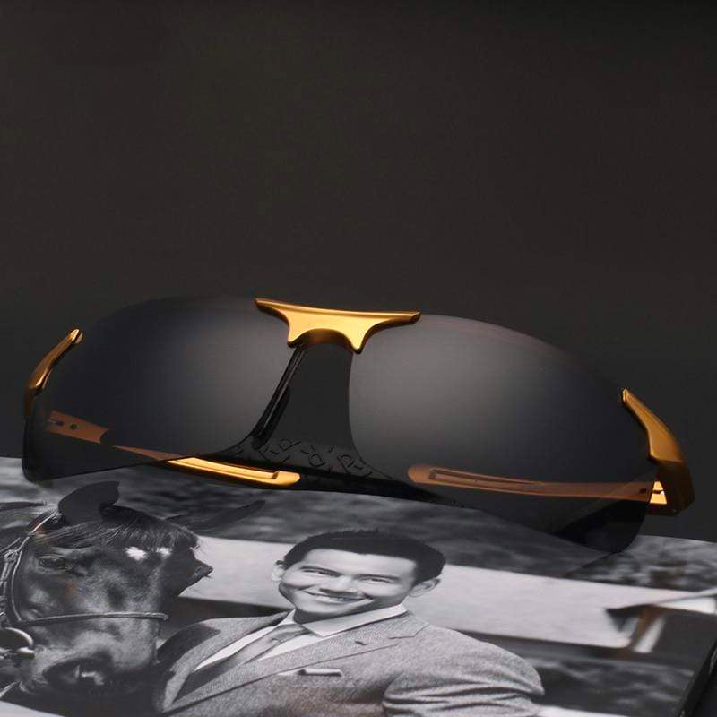 Rectangle Frame Men's Sunglasses 1
