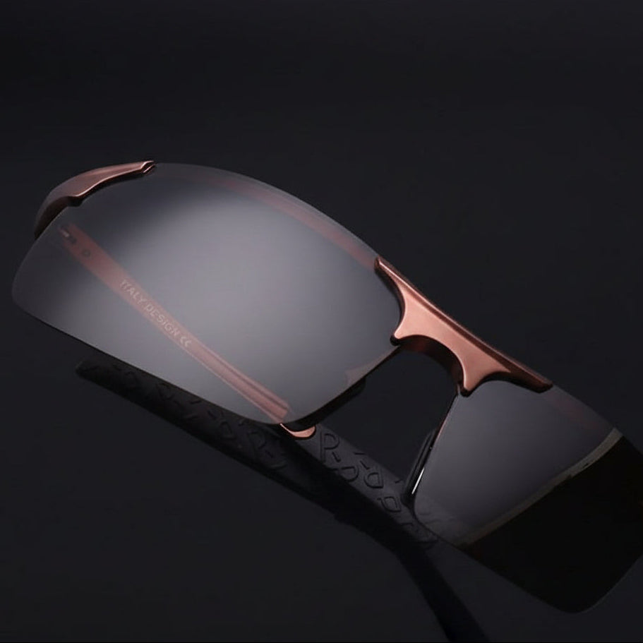 Rectangle Frame Men's Sunglasses 2