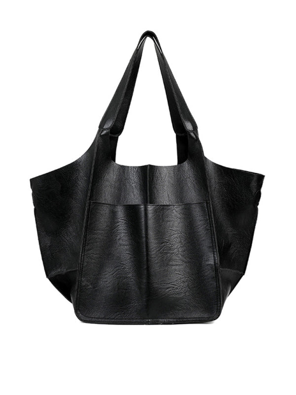 Red Woven Tote Bag 9
