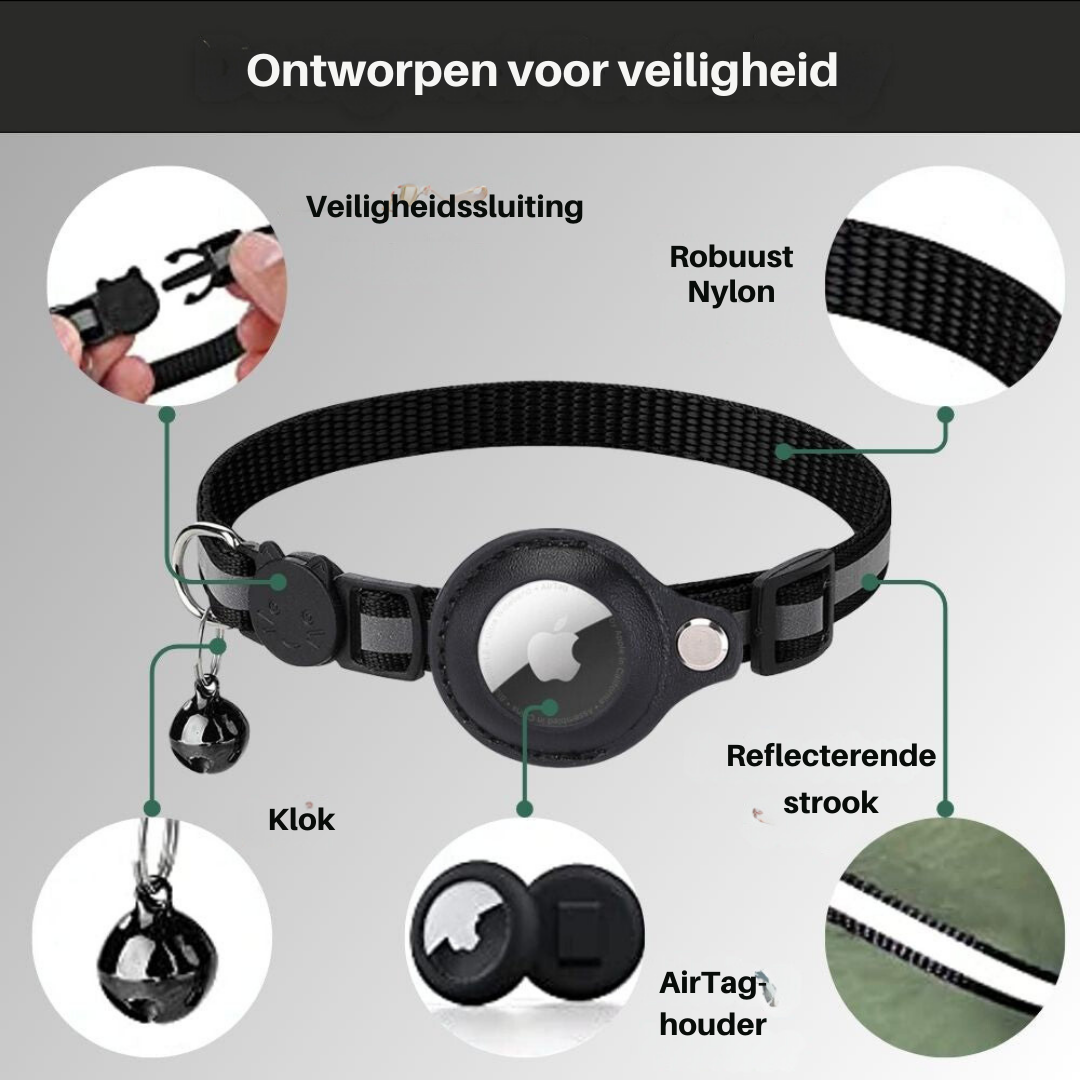 Reflective GPS Cat Collar 3