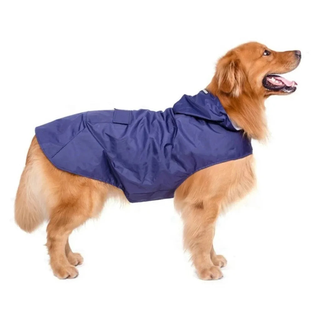Reflective Waterproof Dog Poncho 7