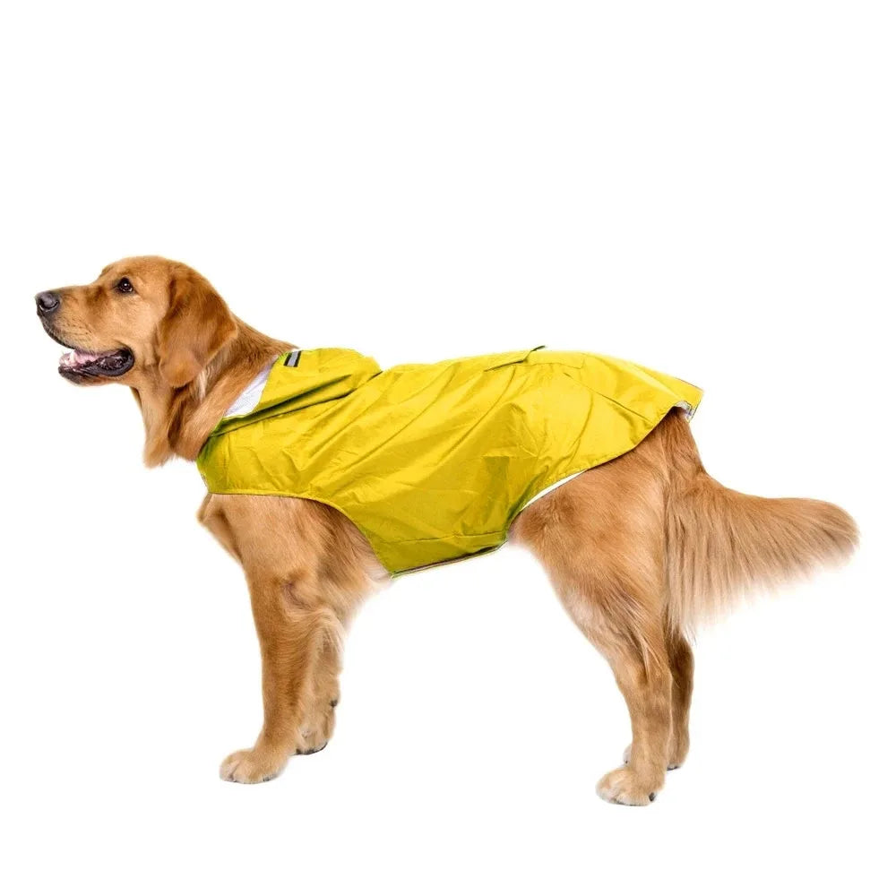 Reflective Waterproof Dog Poncho 8