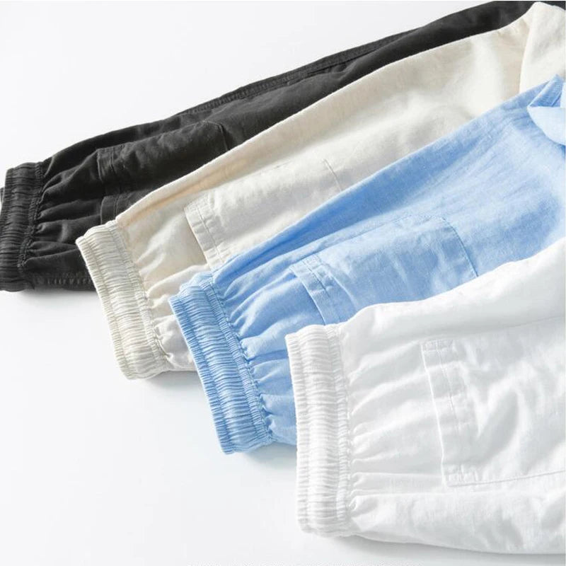 Relaxed Linen Pants Women 3