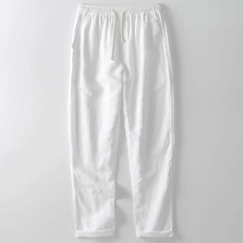 Relaxed Linen Pants Women 7