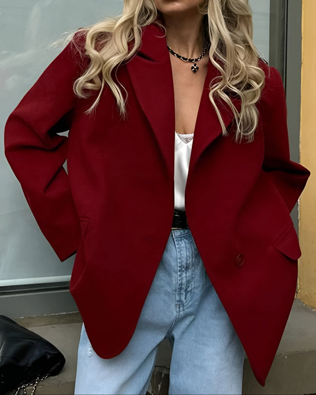 Relaxed Oversized Blazer 0