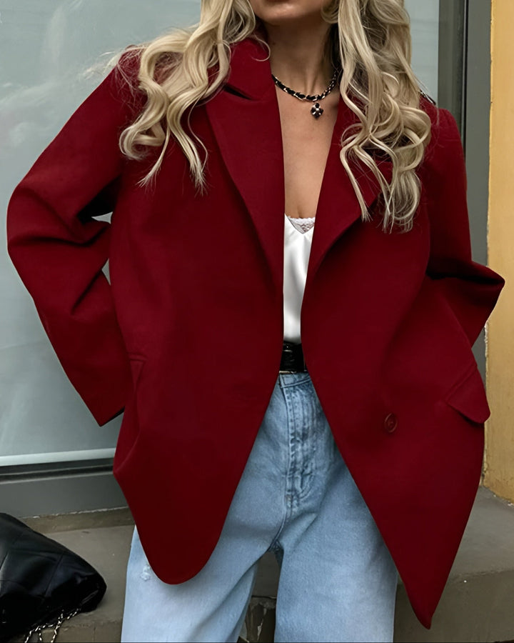 Relaxed Oversized Blazer 0