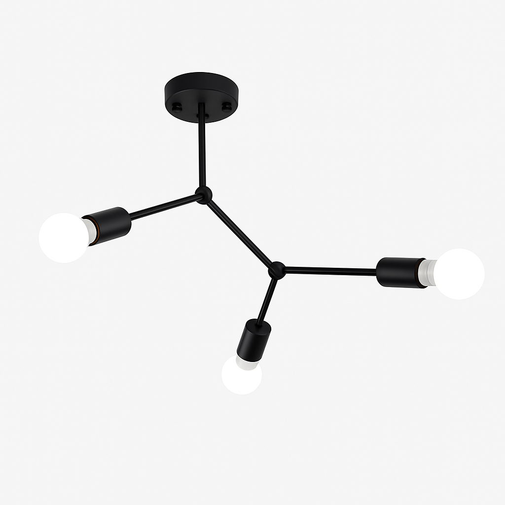 Retro Multi-Head Ceiling Light 0