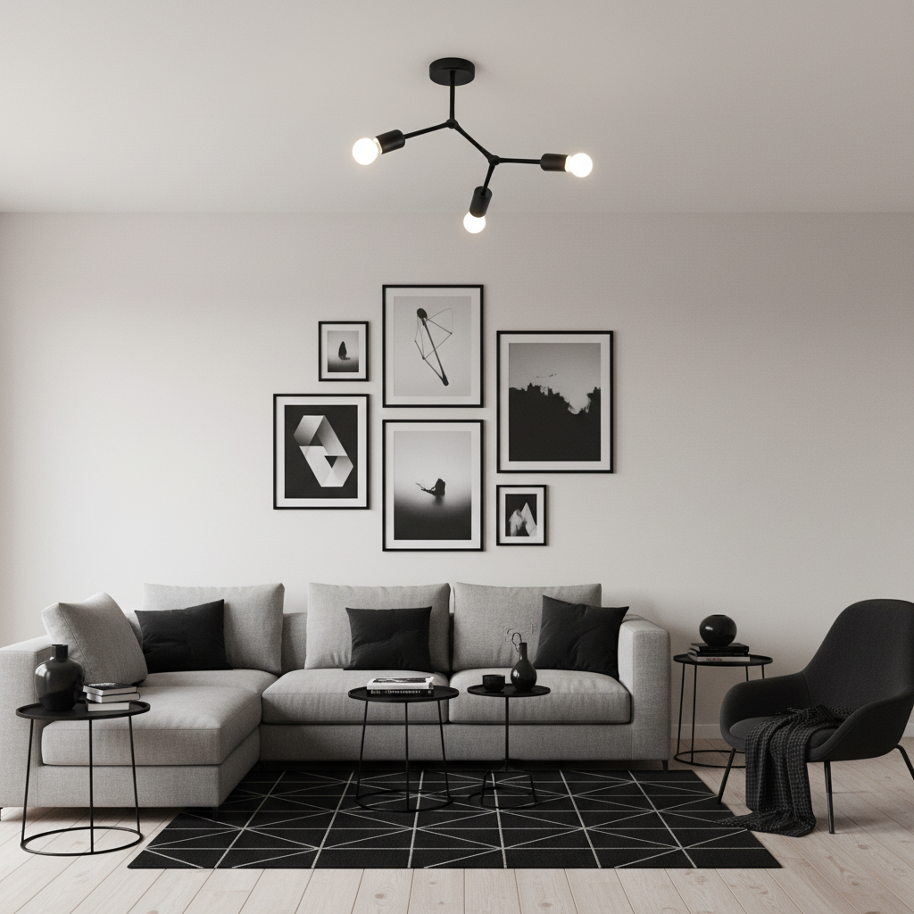 Retro Multi-Head Ceiling Light 1