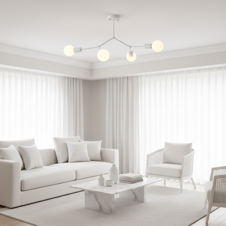 Retro Multi-Head Ceiling Light 4
