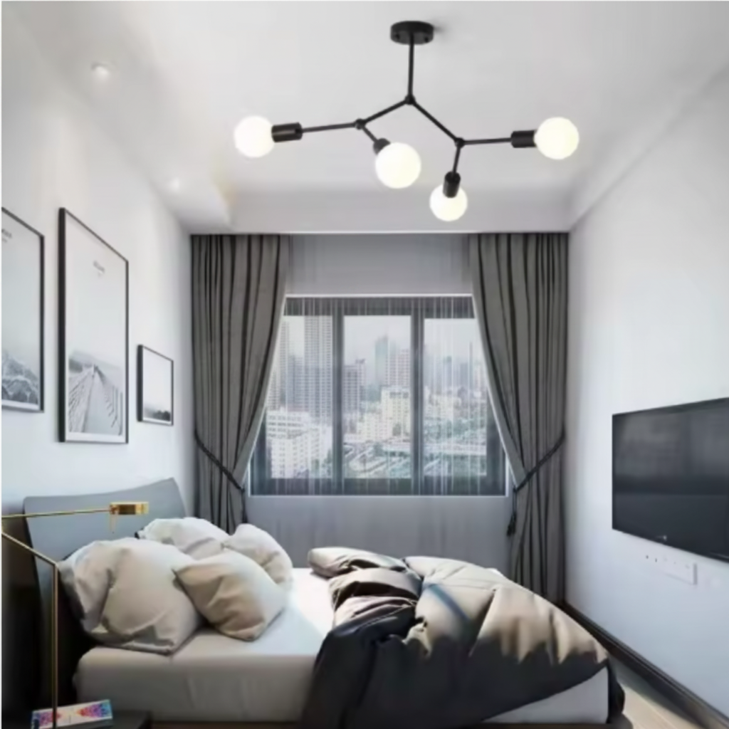 Retro Multi-Head Ceiling Light 5