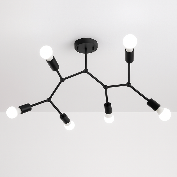 Retro Multi-Head Ceiling Light 6