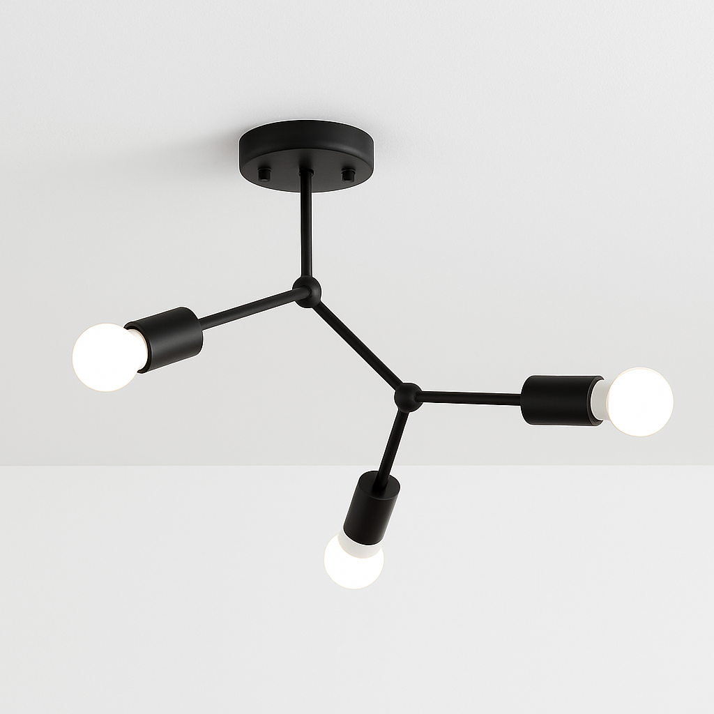 Retro Multi-Head Ceiling Light 7