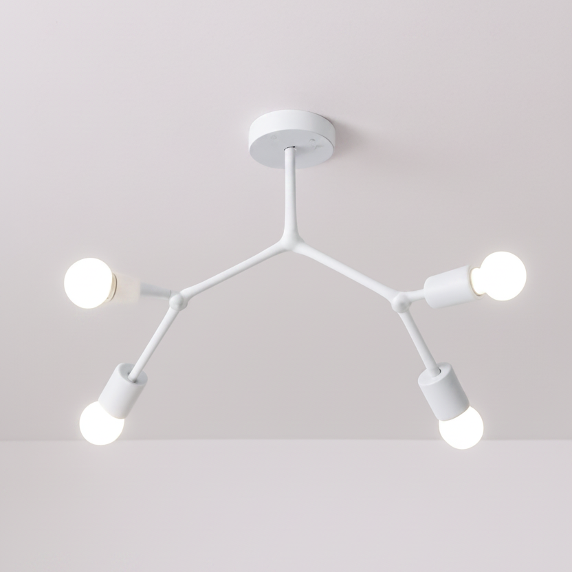 Retro Multi-Head Ceiling Light 9