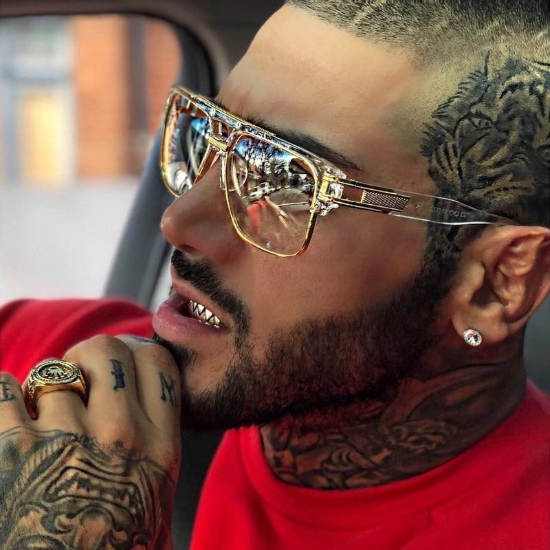 Retro Square Sunglasses 0