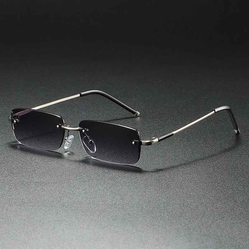 Rimless Men's Sunglasses 0