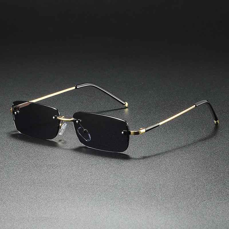 Rimless Men's Sunglasses 6