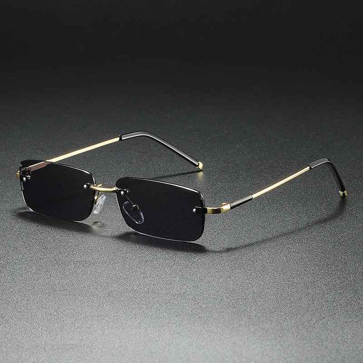 Rimless Men's Sunglasses 6