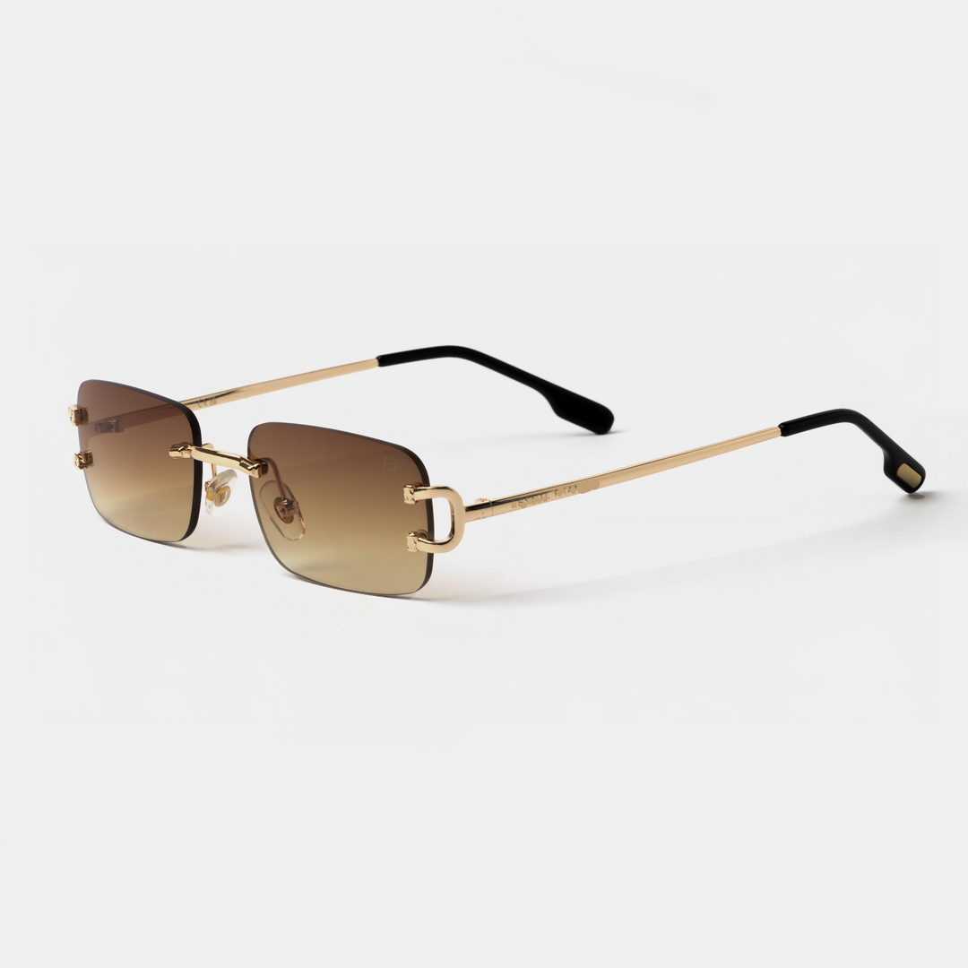 Rimless Men's Sunglasses with UV400 Protection 0