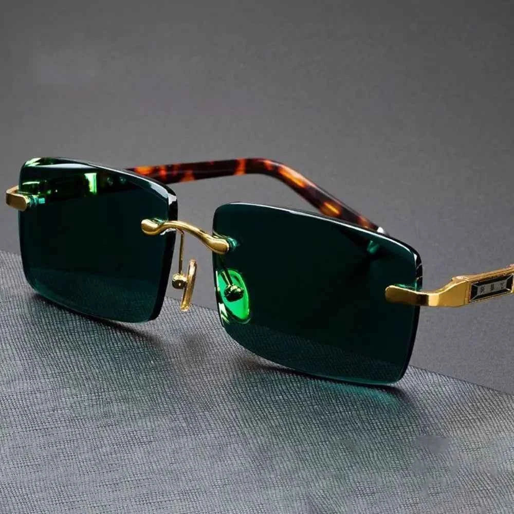 Rimless Women's Sunglasses 5