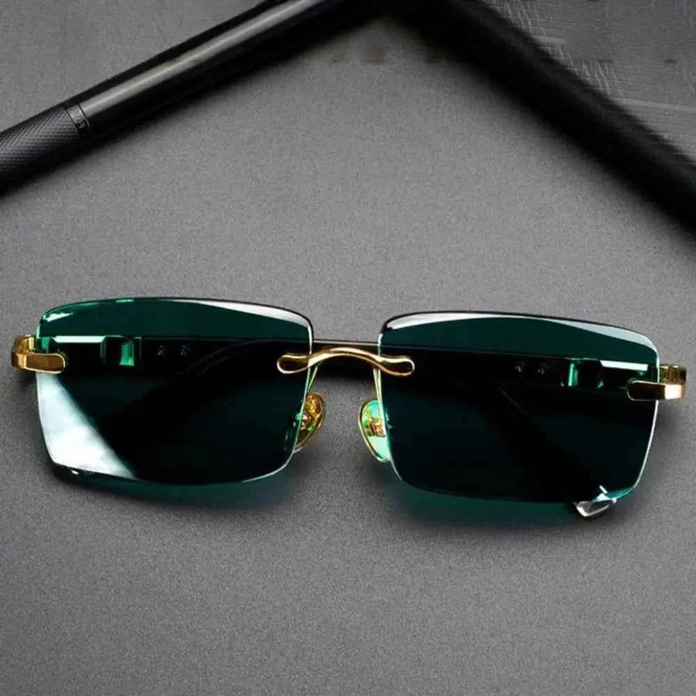 Rimless Women's Sunglasses 6