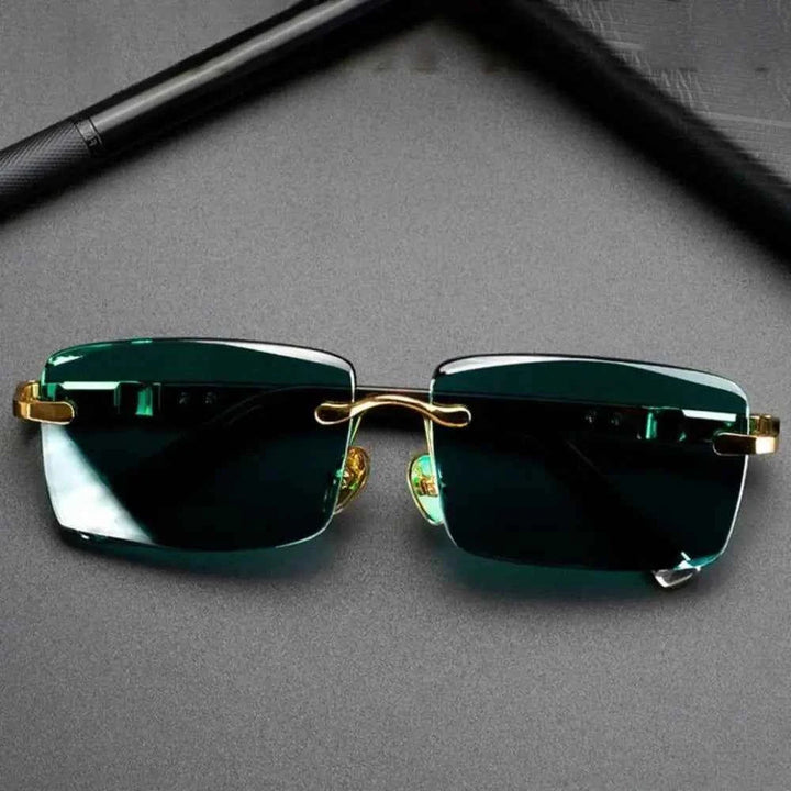 Rimless Women's Sunglasses 6