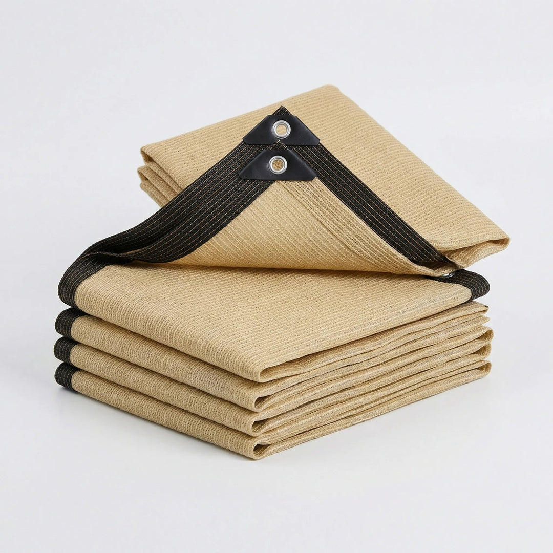 HDPE Rectangular Shade Sail front view