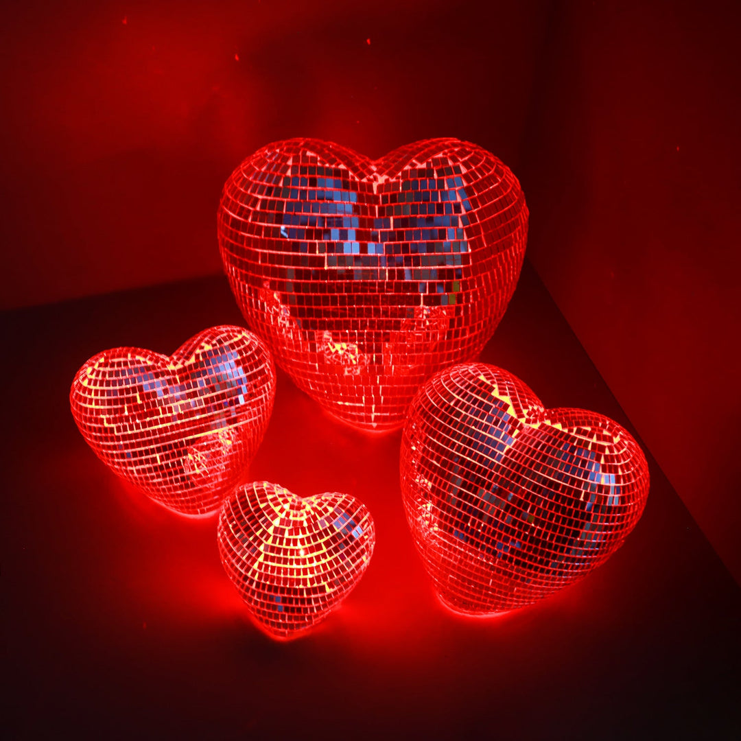 Romantic Mosaic Heart Decorative Light 0