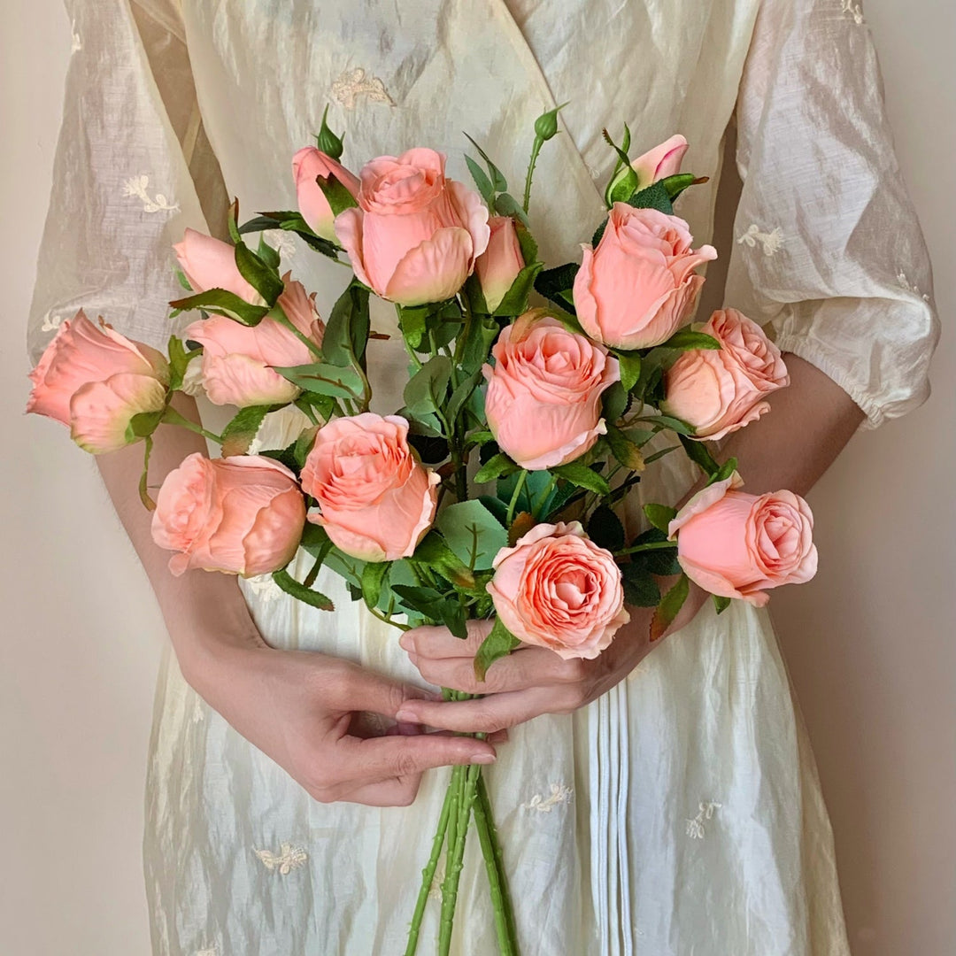 Romantic Silk Rose Bouquet 1