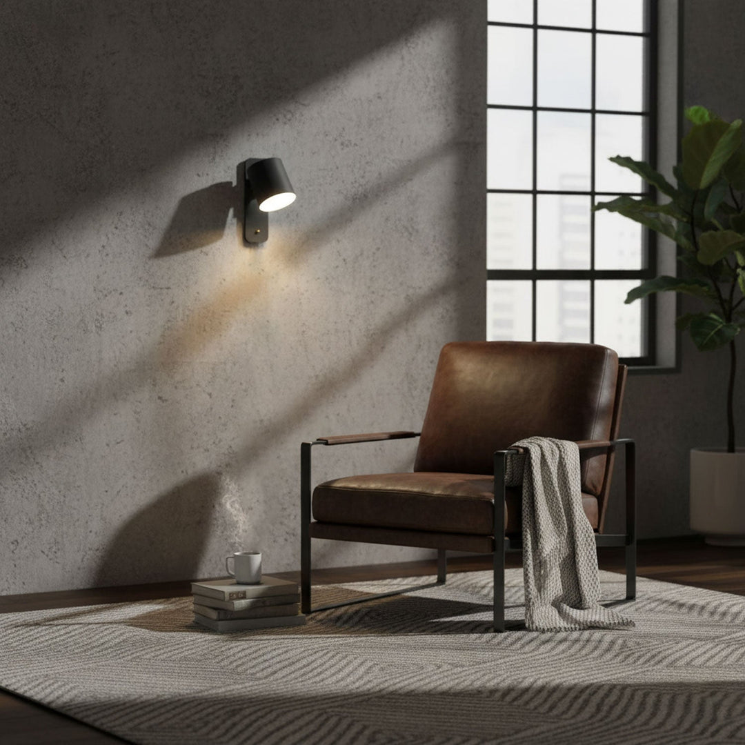 Macaron Swivel Beam Sconce