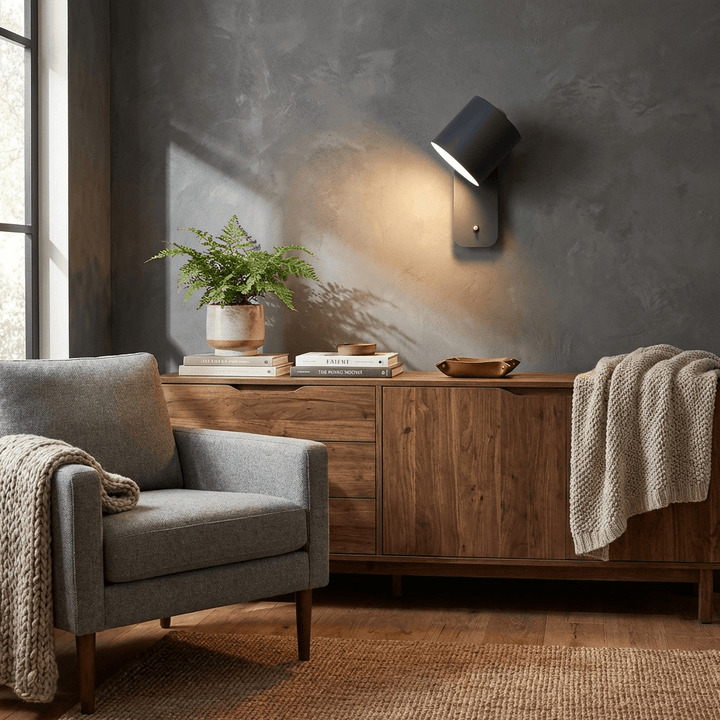 Macaron Swivel Beam Sconce