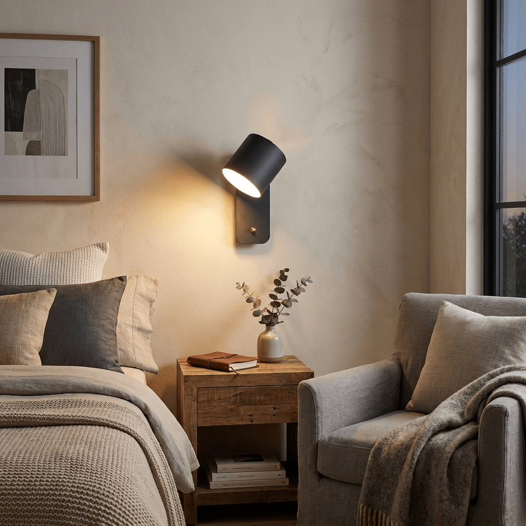 Macaron Swivel Beam Sconce
