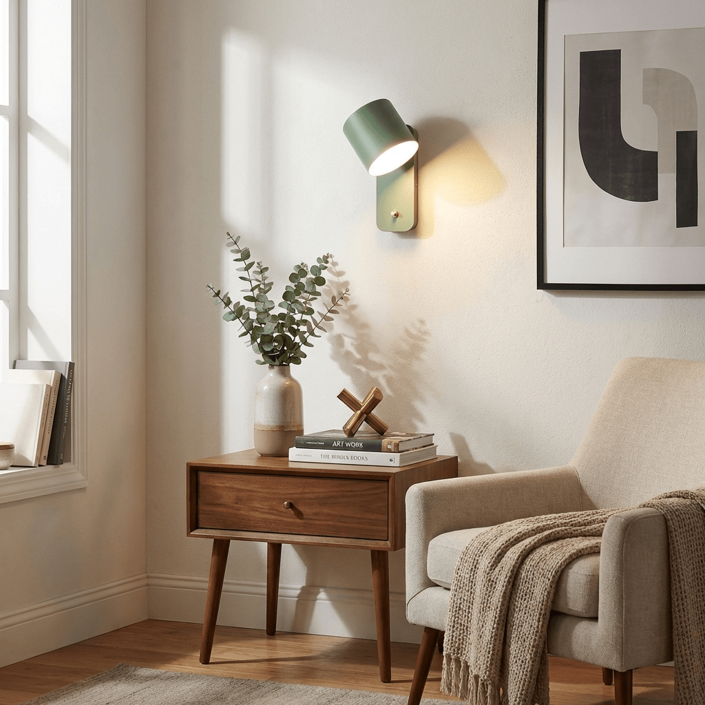 Macaron Swivel Beam Sconce