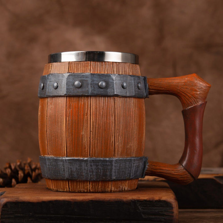 Rustic Barrel Mug 0
