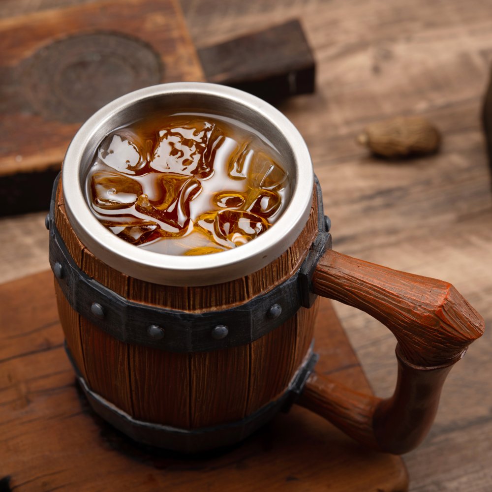 Rustic Barrel Mug 2