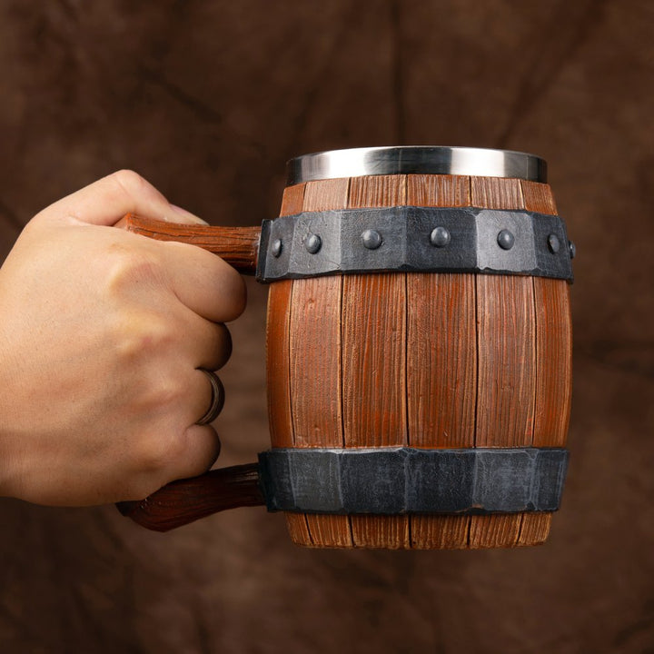 Rustic Barrel Mug 3