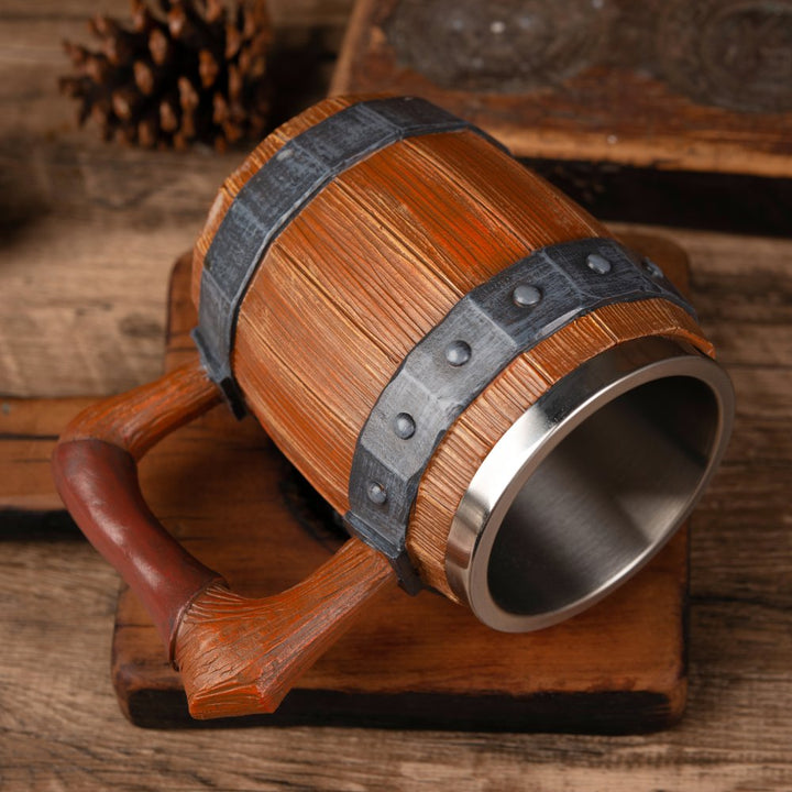 Rustic Barrel Mug 5