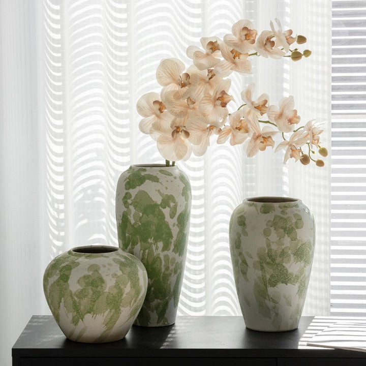 Rustic Ceramic Flower Vase 2